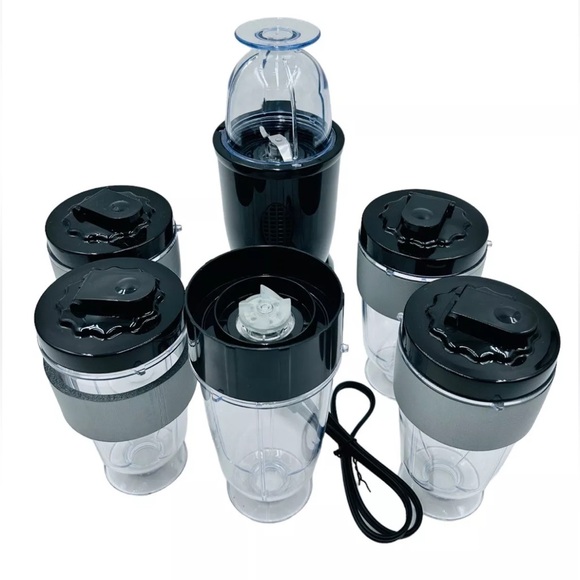 EliteGourmet Electric Personal Drink Mixer Blender Black EPB-1800A New Open Box - Picture 2 of 7